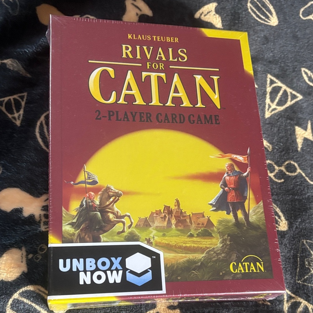 Rivals Catan 2-Player Card Game - Yellow